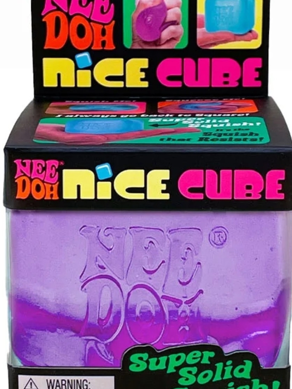 Nee Doh Nice Cube (Purple)